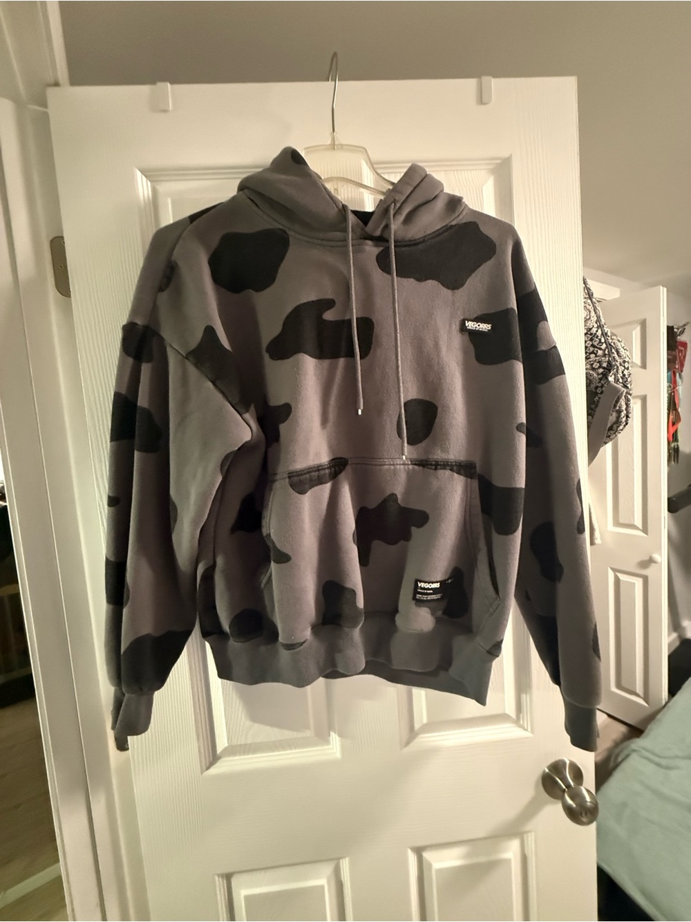 Vegorrs Cow Print Hoodie